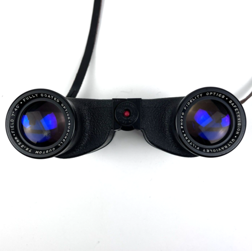 Bushnell Custom 7x35 7° 40’ FUJI/ FPO Safety Vision Binoculars UV Filters & Case - Picture 5 of 24