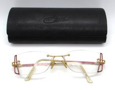 CAZAL Germany mod. 191 col 677 52-16 130mm red  gold w/ Case