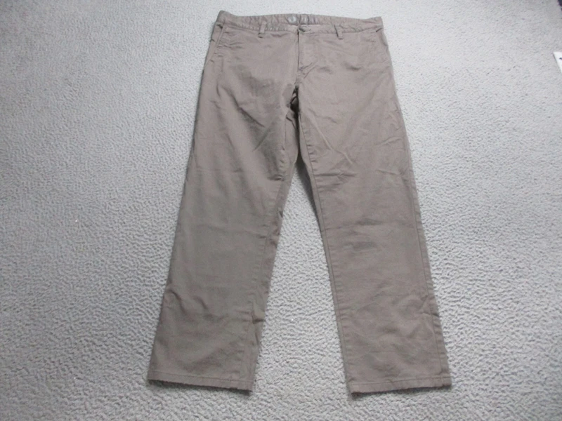 vuori collins chino straight pockets cotton stretch casual pants