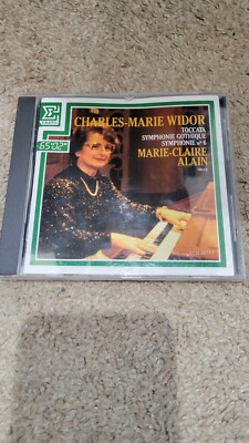 Charles Marie Widor Toccata Symphonie Gothique Symphonie N. 6 CD