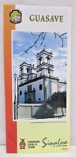 Guasave México Folleto Mapa Información de Viaje Alojamiento Recuerdo Turístico