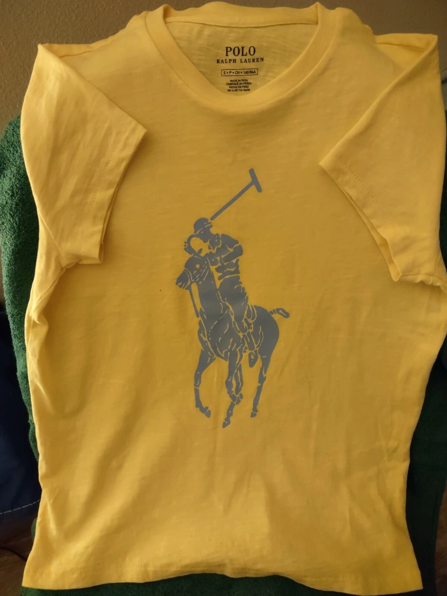Lot 2, T-Shirts, 1990s SM Kids Polo Ralph Lauren 160/84A, & MED Le