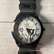 Reloj Hombre Auténtico Pesadilla Antes De Navidad Parques Disney Jack Skeleton.