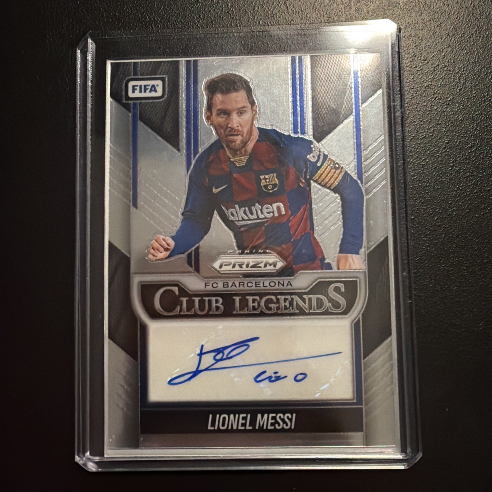 Lionel Messi 2025-26 Panini Prizm FIFA Club Legends Auto #CL-LM -h
