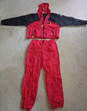 Vintage Marlboro Adventure Team Windbreaker Rain Gear Adult XL w. Bag