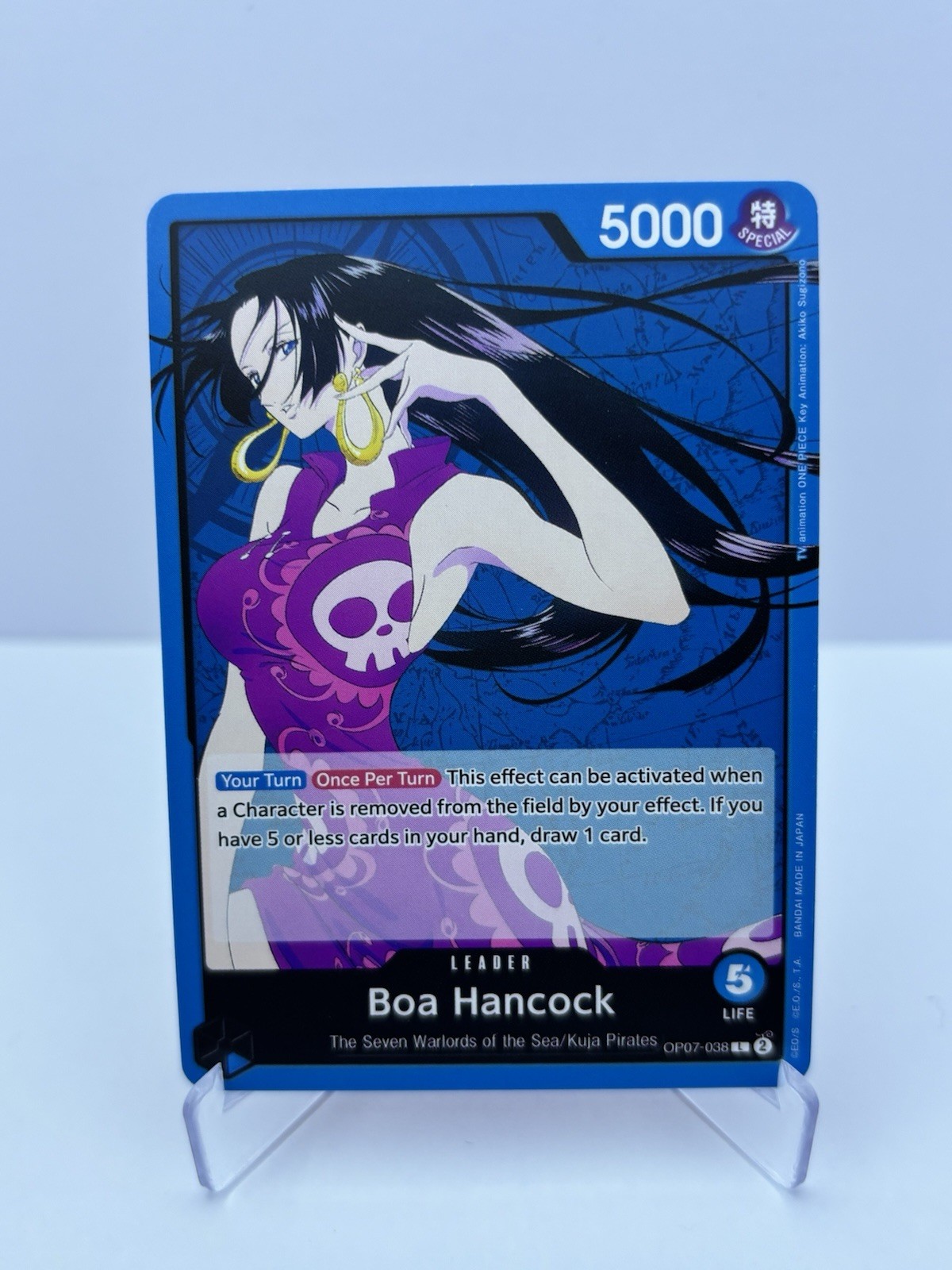 Boa Hancock (038) OP07-038 500 Years in the Future Regular Leader
