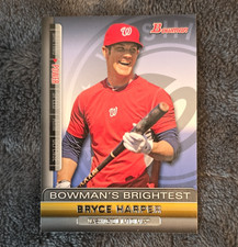 Topps 2011 Bowman Bryce Harper Rookie Insert Bowman's Brightest #BBR1 Nats