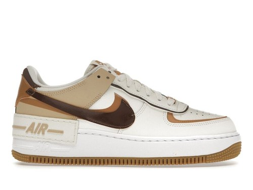 Nike Air Force 1 Shadow Sail Flax Sesame W - DZ1847-106 Shoes - Picture 1 of 6
