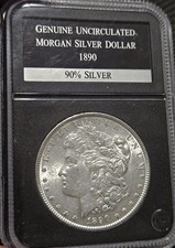 1890 Silver Morgan Dollar Coin