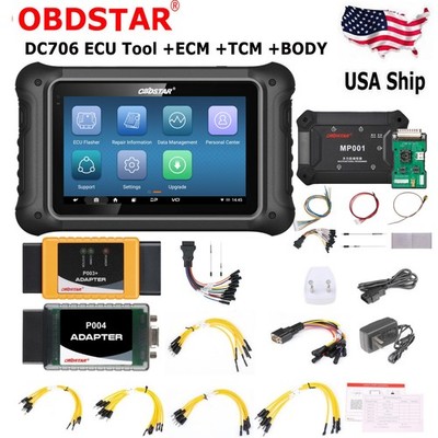 OBDSTAR DC706 Full Version E-CU Tool +ECM +TCM +BODY With MP001 Kit + P003+ Kit