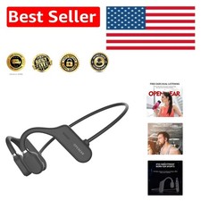 Open Ear Wireless Sports Headphones - Bluetooth 5.0, Waterproof  Sweatproof