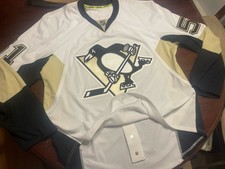 Reebok Authentic Jersey Pittsburgh Penguins #51  Derrick Pouliot Rare Ft Strap