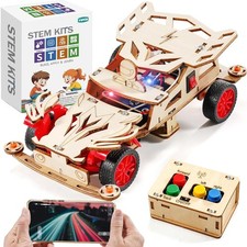 STEM RC Model Car Building Kit for Kids Ages 8 to 14