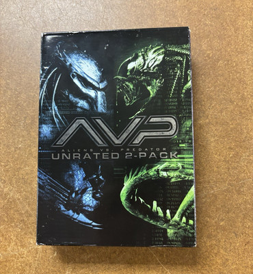AVP Alien vs. Predator 2-Disc DVD Set Unrated Widescreen PG-13 2004