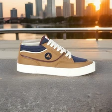 Airwalk Men's 8.5  Freestyle Mid Top Sneakers Skateboard Skate Shoes 🛹