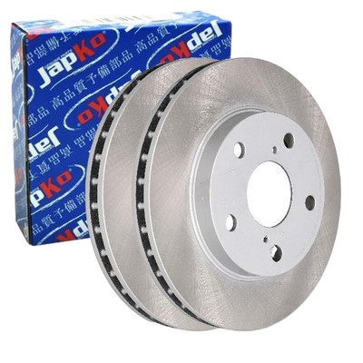 2X JAPKO BREMSSCHEIBEN VORNE 257,8mm BELÜFTET PASSEND FÜR TOYOTA MR2