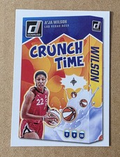 2025 Panini Donruss WNBA A'Ja Wilson Crunch Time #12 Las Vegas Aces 