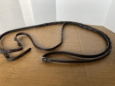 Redini Briglia Inglese - Pelle Nera - Allacciate