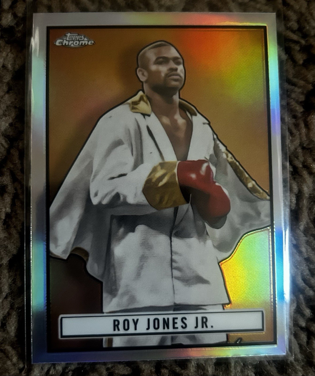 2024 Topps Chrome Boxing #TR-3 ROY JONES JR 1951 RINGSIDE REFRACTOR SP