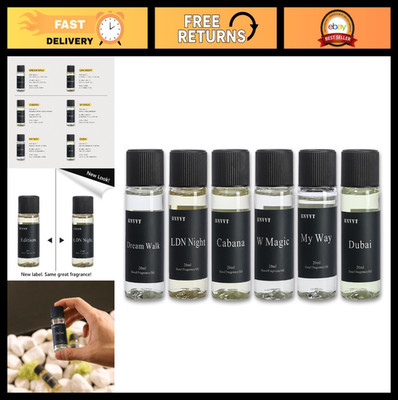 Luxury Aromatherapy Essential Oil Set - 6 Premium Scents for Diffuser & Home Sce