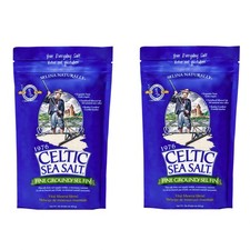 Celtic Sea Salt, Fine Ground Mineral 2 PACK 1 16 Ounce Pack of 2 