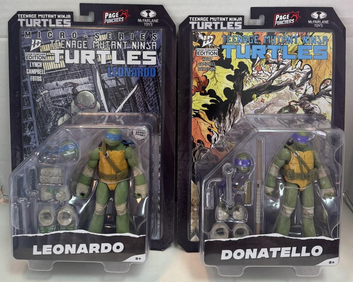 FULL SET OF 4! McFarlane Teenage Mutant Ninja Turtles Page