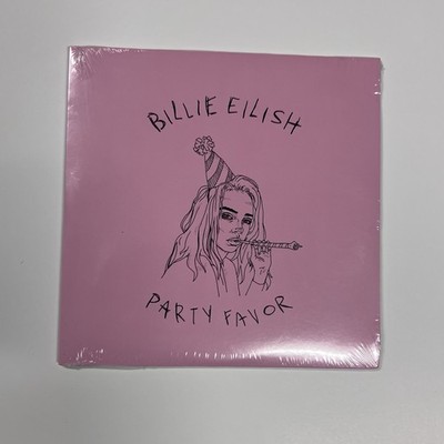 Billie Eilish Party Favor/Hotline Bling Sealed Pink Vinyl 7 Single Sold Out Rare