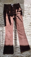 Size 26 RSQ Brown Corduroy Bell-bottoms. 70s. 80s. 90s. Hippie. Boho. Cowgirl.