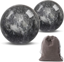 Hmsddan Traditional Chinese Baoding Balls, Marble Health Exercise Stress Relief