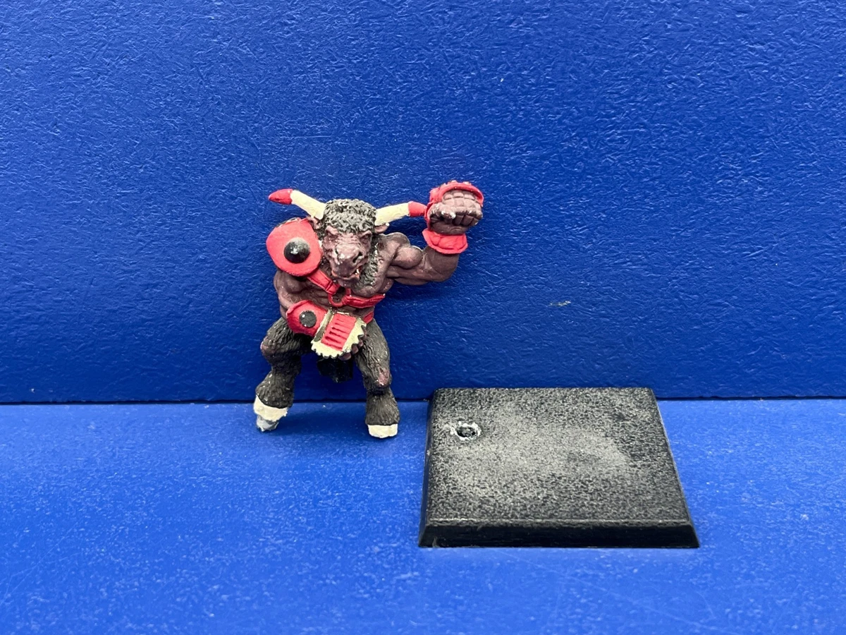 RAR! Minotaur Player für Blood Bowl 2nd Edition METALL