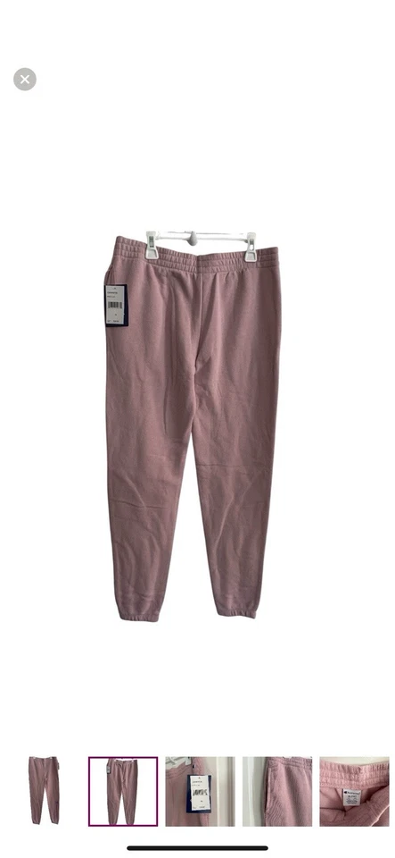 NUEVO CON ETIQUETAS - Pantalones de chándal Champion Girls, color lila dulce, talla XL (16) Foto 2 de 4