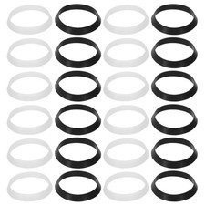 24 Pcs Rubber Gasket Seal Ring Plumbing Kitchen Sink Pipe Stopper