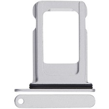 Premium Single Sim Card Tray For i Phone 16e / 17e White