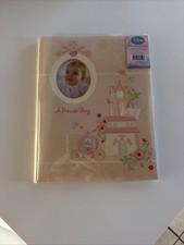 Rare Princess Cinderella Baby Book Disney Record Memory Keepsake Unused