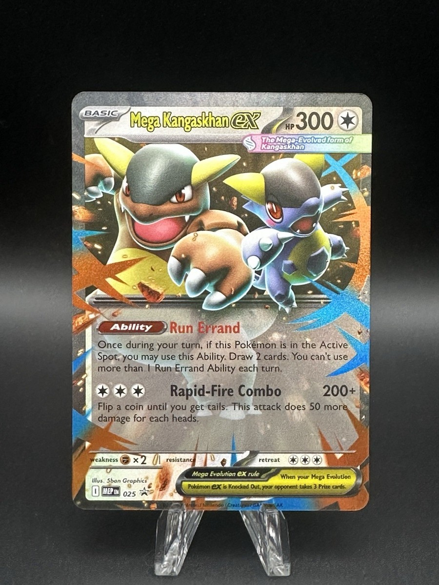 Mega Kangaskhan ex (MEP 025) [Foil] (NM) - Pokémon - Mega