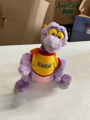 Vintage Disney World Disneyland Resort Plush Figment Stuffed Animal BA18