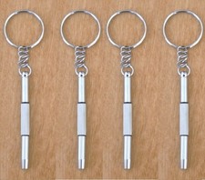 4Pc 3 in 1 Mini Screwdriver For Oakley Blender Felon Dart Spike Wiretap Razrwire