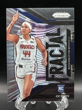 Kiki Iriafen 2025 Panini Prizm WNBA Rookie Fractal #12 RC Mystics