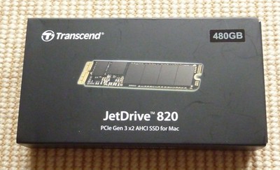 Transcend JetDrive 820, SSD for Mac, 480 GB, TS480GJDM820