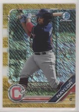 2019 Bowman Chrome Prospects Gold Shimmer Refractor 21/50 Bo Naylor #BCP-194 xb2