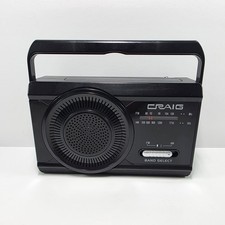 CRAIG CR4181 Portable AM/FM Radio. Used in very good condition. Fully tested an