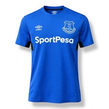 2017/18 Umbro Everton Training Soccer Jersey Football Shirt Men’s Blue Size L