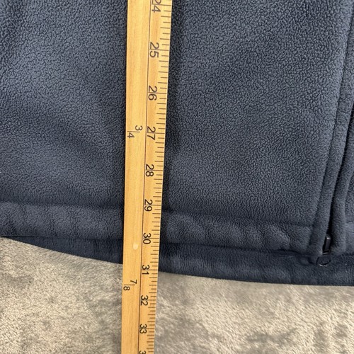 Duluth Trading Co. Shoreman Fleece Mens 3XL Navy Full-Zip Jacket Utility Pockets - Picture 9 of 11