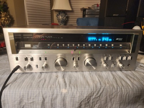 Sansui G-7700 Pure Power DC Stereo Receiver - Serviced, Cleaned, Fully