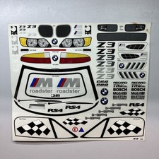 Vintage Hpi 7097 Bmw M Roadster Body Sticker Decal Sheet Original Rare Rs4
