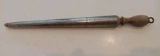 TOOL Antique Ring Size Finder US Standard Vintage Wood/Stainless Steel 12" USED