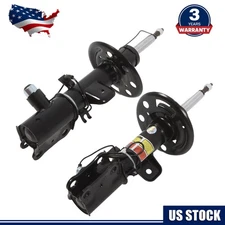 Pair Front Absorber Struts w/Electric For Lincoln MKS 2013-2016 DA5Z18124K