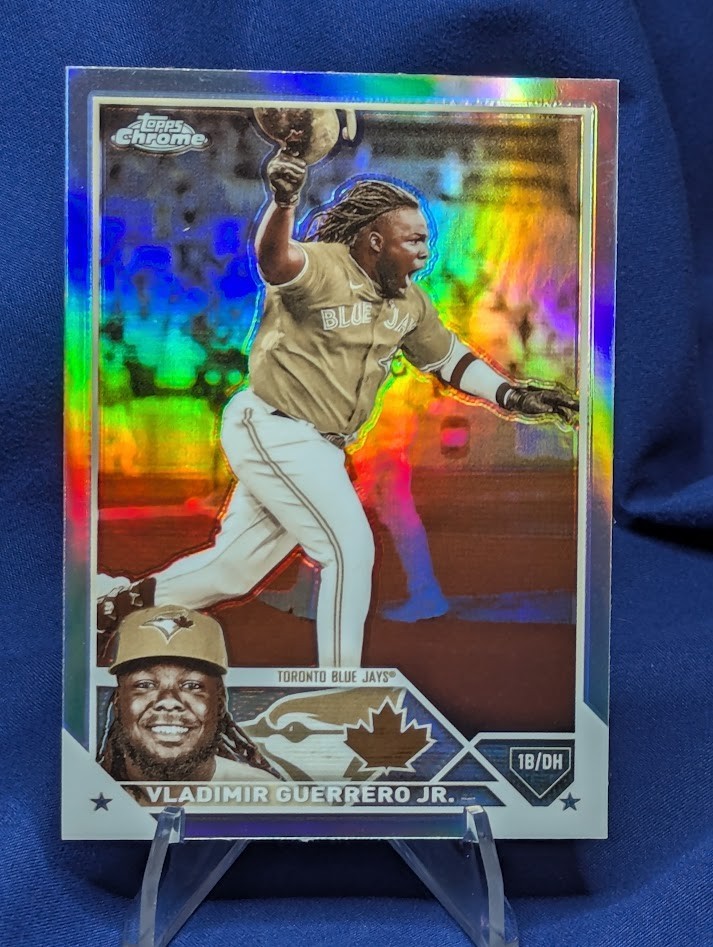 Vladimir Guerrero Jr. 2023 Topps Chrome #50 Sepia Refractor Toronto Blue Jays