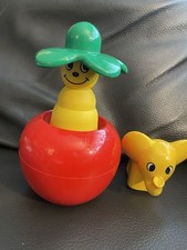 LEGO DUPLO Spieluhr Primo roter Apfel 🍎 mit gelben Wurm 🐛 Raupe & Elefant