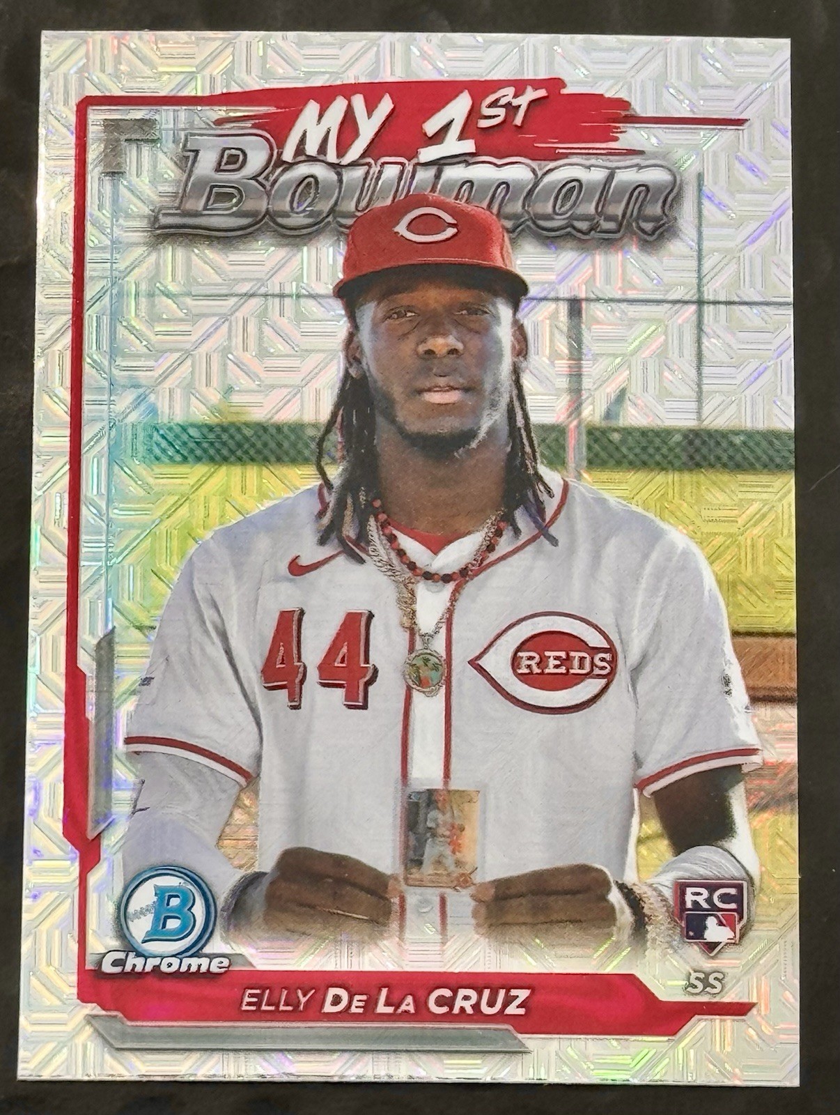 2024 Bowman Chrome - My 1st Bowman Elly De La Cruz #M1B-2 Mojo Refractor (RC)
